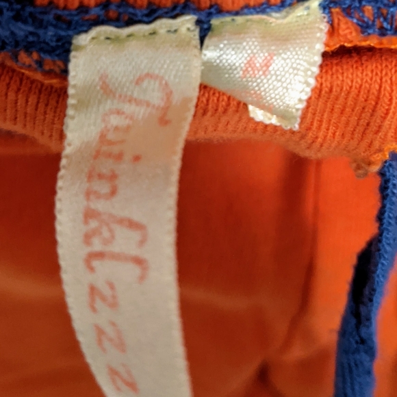 Women's Orange Pants - Size Medium - Picture 2 of 3